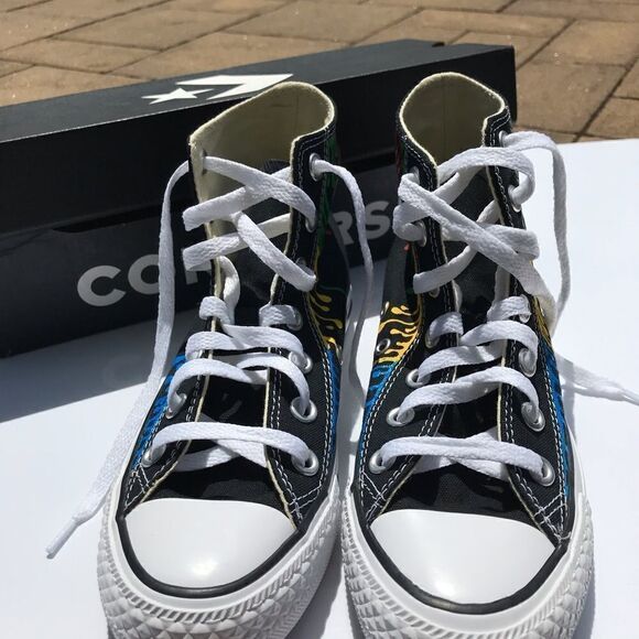 🔹Hand Painted RENT Converse Women’s Size 5 - Picture 13 of 13